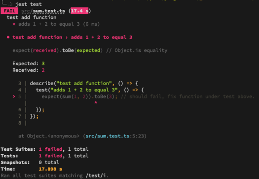 How to Configure Jest for TypeScript in React or NodeJS Projects